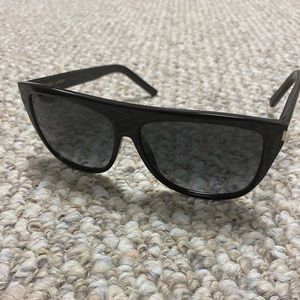 SAINT LAURENT SL 1 Shield Sunglasses with case